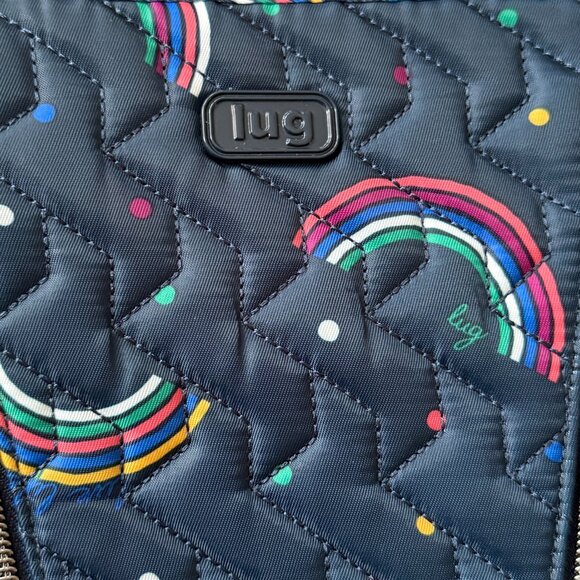 Lug Swivel Convertible Crossbody - Rainbow Navy - Picture 3 of 5